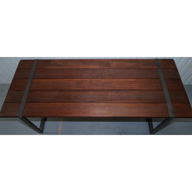 7090 Dining Table with Adjustable Planks by Garth Roberts for Zanotta For Sale - Image 11 of 18