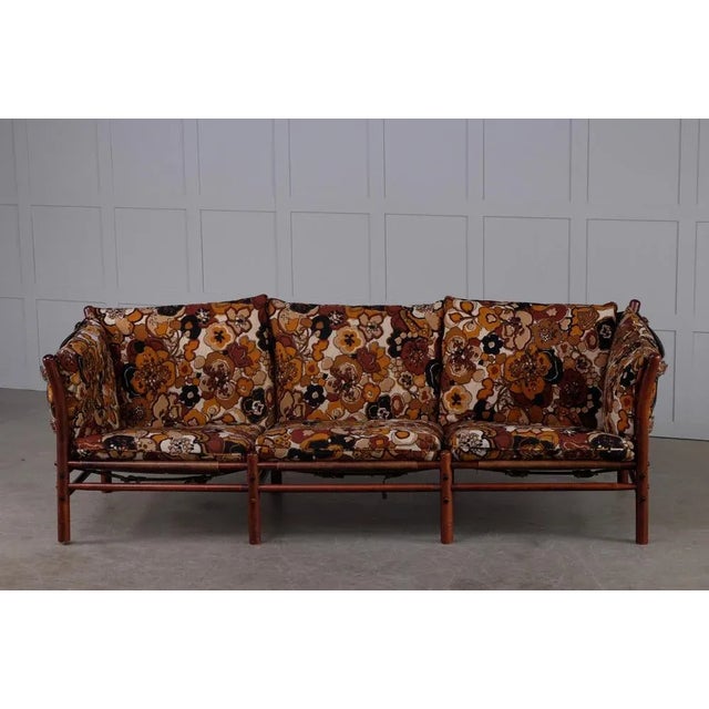Three-Sea Sofa Model Ilona attributed to Arne Norell, ​​1970s For Sale - Image 3 of 11