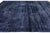 1940s Midnight Indigo Vintage Overdyed Persian Rug – Distressed Hand-Knotted Wool For Sale - Image 5 of 10