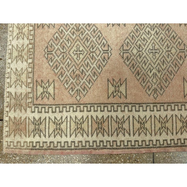 Textile Galerie Shabab Collection Mid-20th Century Turkish Anatolian Runner For Sale - Image 7 of 10