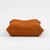 Togo Lounge Chair and Pouf in Orange Tissue by Michel Ducaroy for Ligne Roset, 1973, Set of 2 For Sale - Image 16 of 18