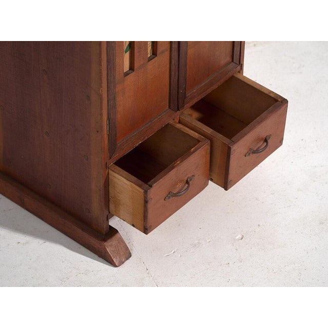 Small Japanese Kodansu Cabinet For Sale - Image 3 of 11
