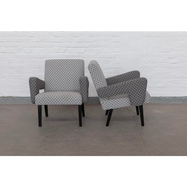 Mid-Century Modern Vintage French Cocktail Chairs, 1960, Set of 2 For Sale - Image 3 of 10