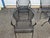 Mid 20th Century Vintage Woodard Style Outdoor Wrought Iron Arm Chairs – Set of 4 For Sale - Image 5 of 12