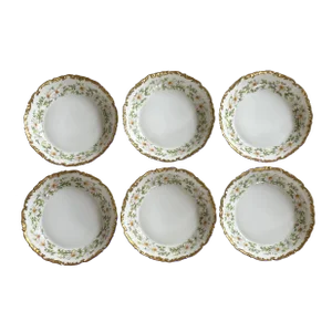 Antique Limoges Soup Bowls Set of 6