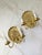 A pair of Mid Century Hollywood Regency style electrical wall sconces. The lamps were originally purchased from the...