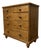 19th Century English Pine Chest of Drawers For Sale