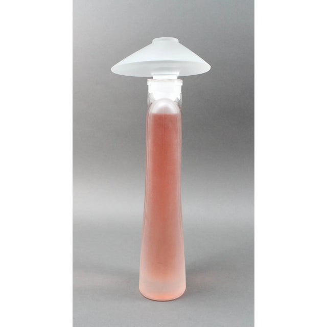 Mid-Century Modern Mid 20th Century Gilles Cantuel Folie De Creature Perfume Factice Display Bottle Empty For Sale - Image 3 of 5
