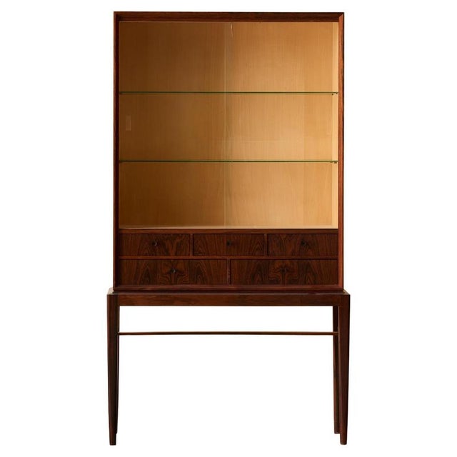 Brown Swedish Cabinet by Svante Skogh, 1960s For Sale - Image 8 of 8