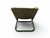 Vintage Lounge Chair in Green Metal and Canvas with Floral Cushion from Arflex For Sale - Image 3 of 14