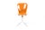 Mid-Century Modern Mid Century Vintage Space Age Ion Chair — Gideon Kramer Attributed — Orange Fiberglass For Sale - Image 3 of 8