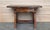Mid 19th Century Spanish Baroque Side Table with Wood Stretcher and Carved Top in Walnut For Sale - Image 16 of 18
