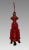 One of the largest tassels we have seen - Mughal in style - with gold thread on red and green. Suitable for a large...