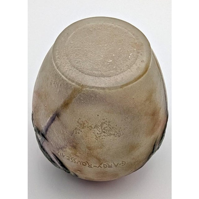 Art Deco Vase with Crabs and Seaweed by Gabriel Argy-Rousseau, 1920 For Sale - Image 6 of 9