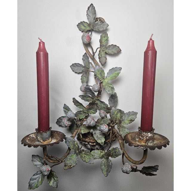 Vintage Wall Sconce For Sale - Image 4 of 17