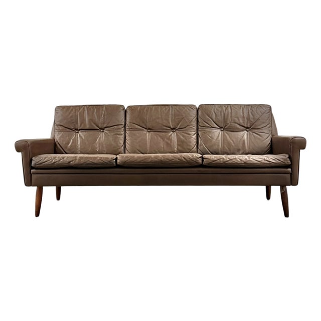 3-Seater Lounge Sofa from Svend Skipper, Denmark, 1960s For Sale