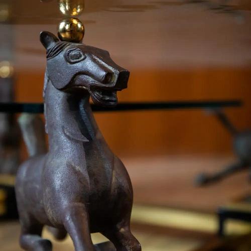 Flying Horses of Gansu Coffee Table by Maison Charles For Sale - Image 10 of 12