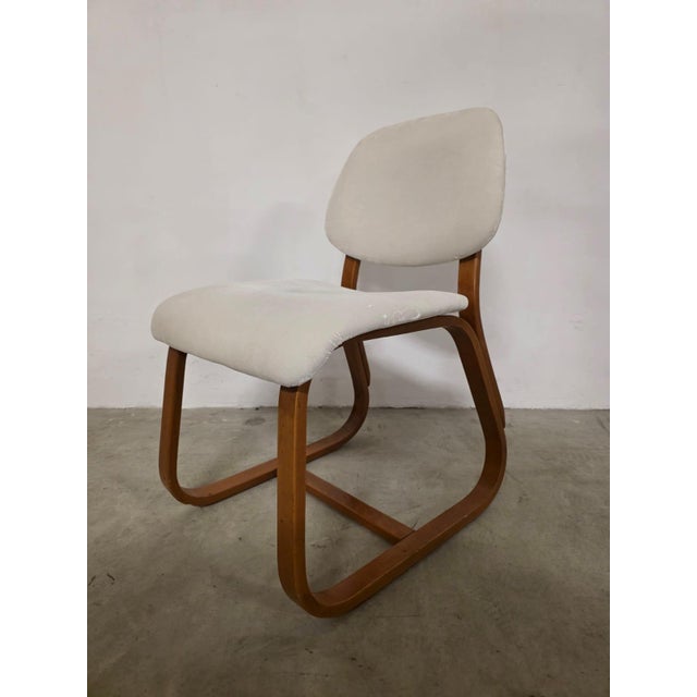 Italian Curved Wooden Chairs, 1960s, Set of 6 For Sale - Image 3 of 18
