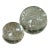 Vintage Mid-Century Modern Controlled Bubble Art Glass Paperweights - Pair For Sale