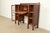 Stickley Brothers Style Antique Mission Oak Arts & Crafts Double Bookcase With Drop Front Secretary Desk, Circa 1910 For Sale In South Bend - Image 6 of 15