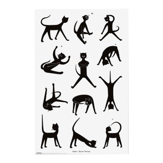 Bruno Munari Cat Official Poster For Sale
