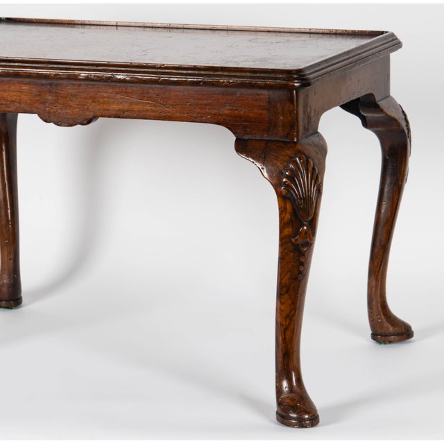 Queen Anne Mid 20th Century A Queen Anne Low Table For Sale - Image 3 of 7