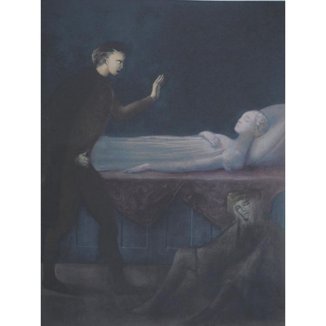 Leonor FINI (1908-1996) The Fatal Lovers, 1979 Original screenprint Signed in pencil Limited to 195 unnumbered copies On...