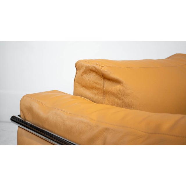 Le Corbusier Lc3 Grand Confort Attributed Loveseat Sofa For Sale - Image 11 of 18