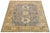 Modern Modern Khotan Style Handmade Wool Rug - Slate Grey & Ochre Geometric Design For Sale - Image 3 of 10