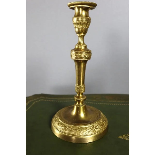18th Century Louis XVI Candlesticks, Set of 2 For Sale - Image 6 of 9