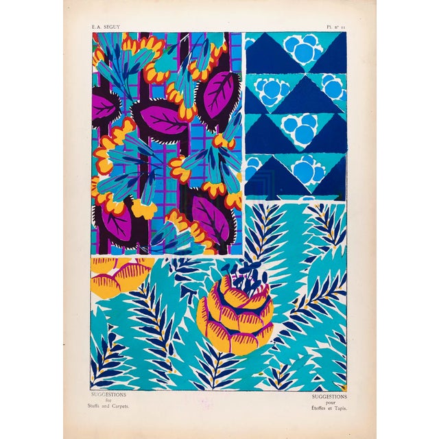 Not Yet Made - Made To Order Ea Seguy Suggestions Pour Étoffes Et Tapis, Plate 11 For Sale - Image 5 of 5