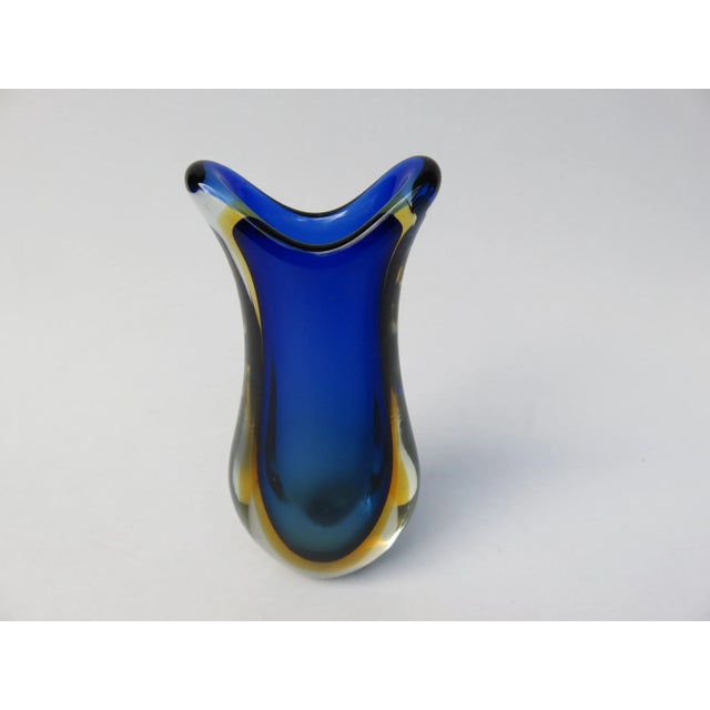 Italian Murano Glass Vases from Murano, 1960s, Set of 2 For Sale - Image 10 of 17