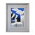 Contemporary Scott Woodard "Puffy City Night Scape" Blue, White, Gray & Black Contemporary Surreal Painting, 2022 For Sale - Image 3 of 10