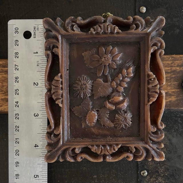 Circa 1970 Annemarie Filzmann-Kerschensteiner Collection Rare German Wax Relief Plaques- 8pc For Sale - Image 10 of 10