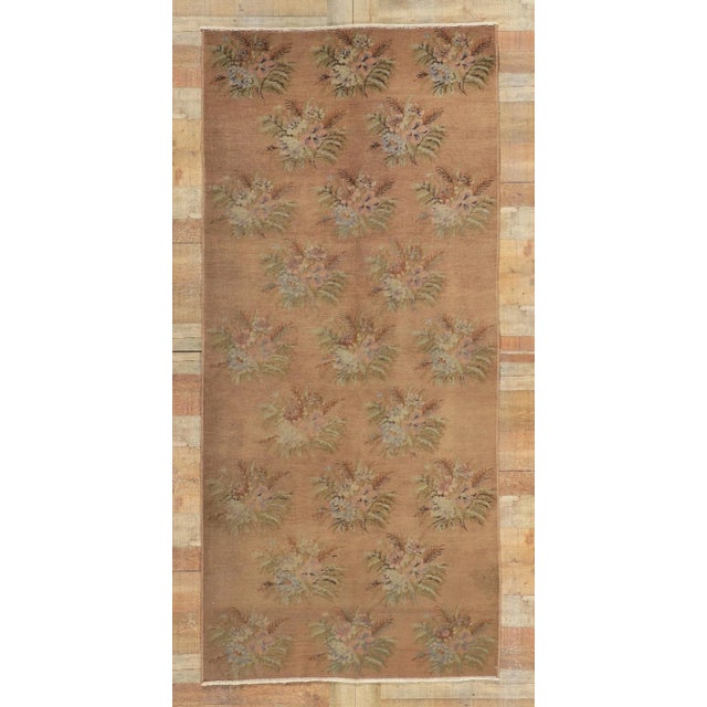 Vintage Turkish Sivas Rug - 04'00 X 08'07 For Sale - Image 9 of 9