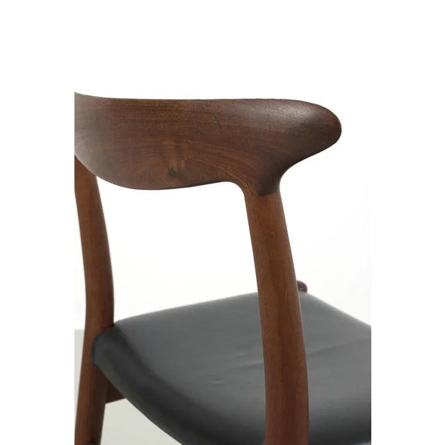 Model W2 Dining Chairs by Hans Wegner, Set of 4 For Sale - Image 5 of 12