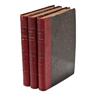 French 19th Century Books on Palestine - Set of 3 For Sale