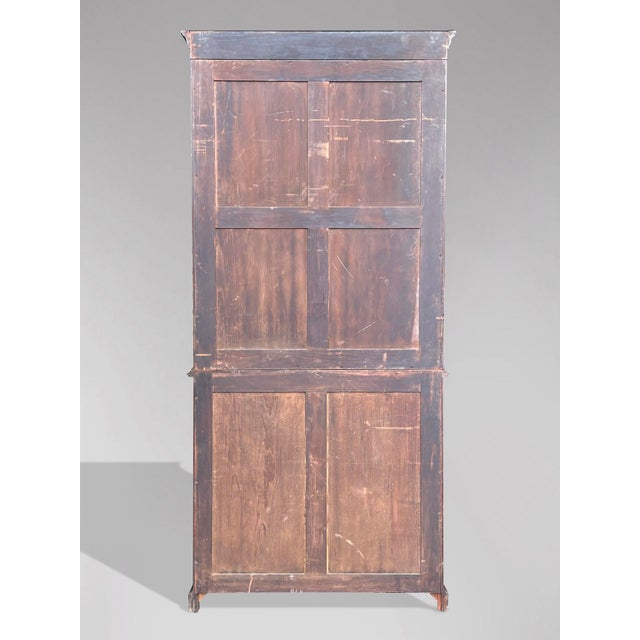 Brown Antique Mahogany Bookcase, 1810 For Sale - Image 8 of 18