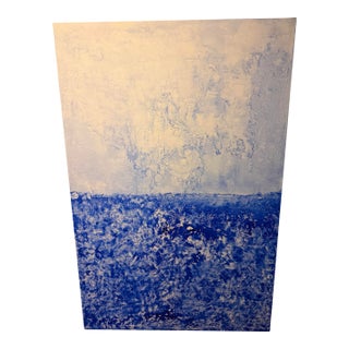 Clara Berta | "White Water" | Original Large-Scale California Abstract Painting, 2021 For Sale