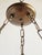 Vintage Empire Style Crystal & Antique Brass Pendant Fixture For Sale - Image 10 of 12