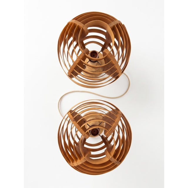 Hans-Agne Jakobsson Table Lamps in the style of Hans-Agne Jakobsson, 1970s, Set of 2 For Sale - Image 4 of 10