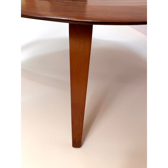 Original 1950s Charles and Ray Eames CTW Molded Plywood Coffee Table For Sale - Image 15 of 18