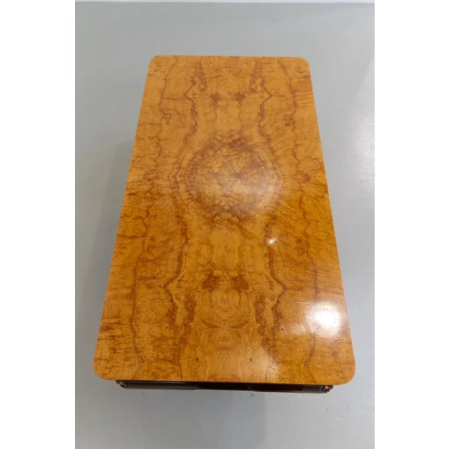 Art Deco Norwegian Burl Coffee Table from Aase Dreieri, 1930s For Sale - Image 15 of 18