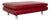 Red Leather Ottoman from Koinor For Sale