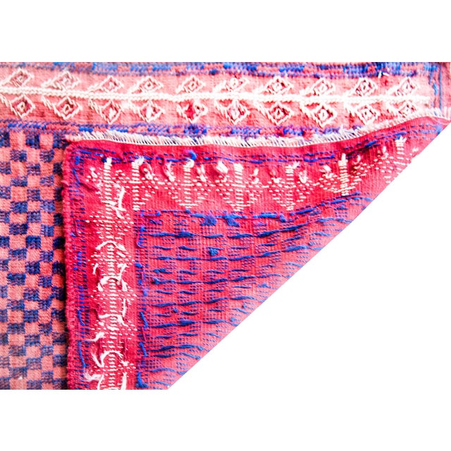 Vintage Persian Turkman Runner For Sale - Image 4 of 14