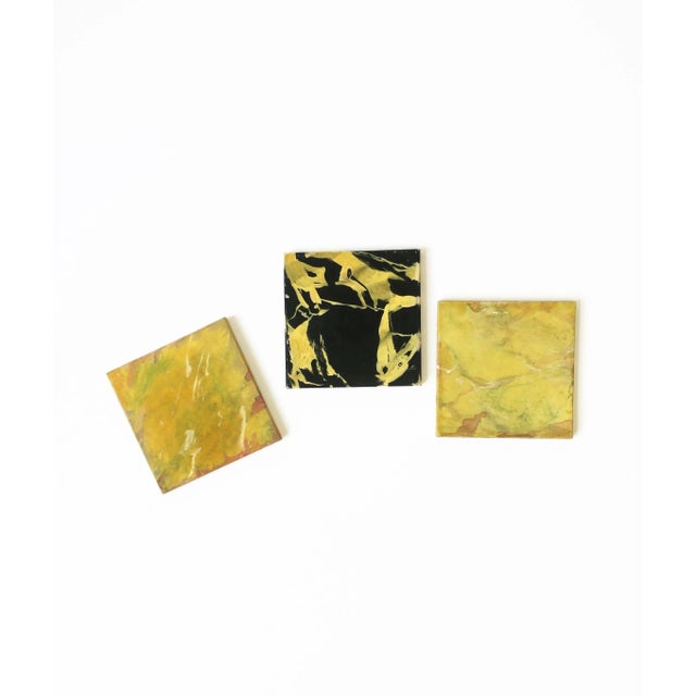 A beautiful and rare set of three (3) Jacques Lamy made Champagne, wine or cocktail coasters, circa mid to late-20th...