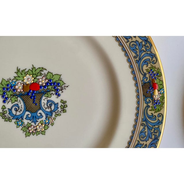 Lenox Vintage Lenox Presidential Collection “Autumn” Dinnerware Set For Sale - Image 4 of 9