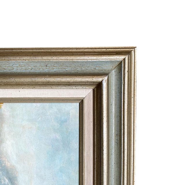 Framed Landscape Oil on Canvas Painting Titled "Ouray" - Shirley Petersen 1981 For Sale - Image 4 of 11