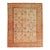 Late 19th Century Antique Zabihi Collection Turkish Oushak Rug - 8'2" x 9'10" For Sale