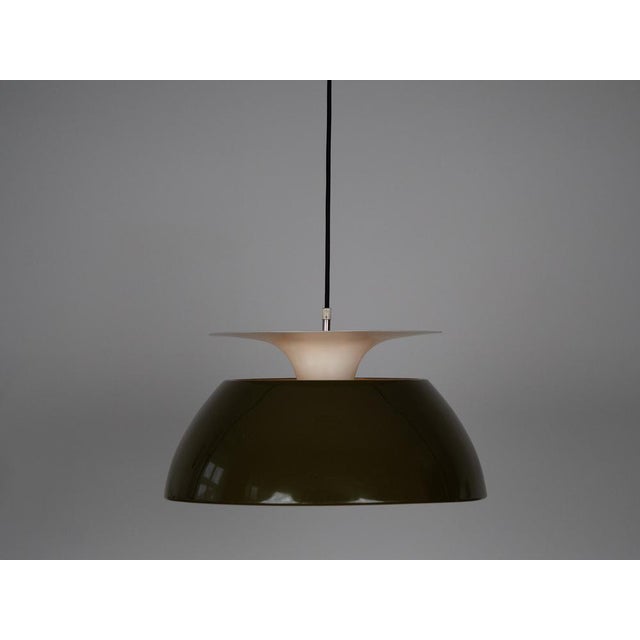 Vintage Jutland Pendant Lamp by Jørgen Høj for Holmegaard, 1970s For Sale - Image 3 of 11